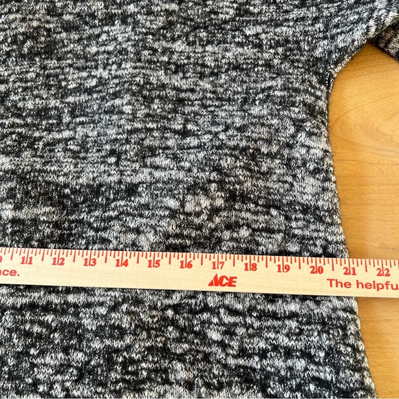 EILEEN FISHER CARDIGAN OPEN FRONT SHAWL COLLAR COTTON BABY ALPACA DRAPEY SZ LG - Picture 6 of 12